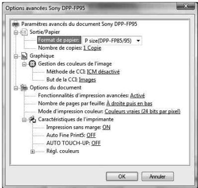 SONY DPP-FP85 - Dans la liste déroulante - 3