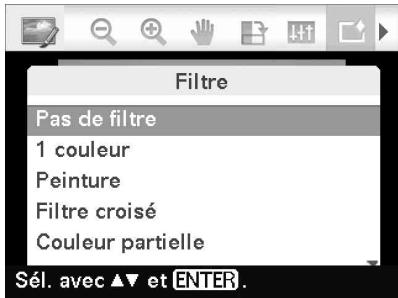 SONY DPP-FP85 - Ajout d'un filtré spécial à une image - 1
