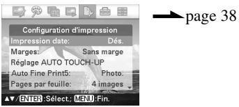 SONY DPP-FP85 - Configuration d'impression - 1