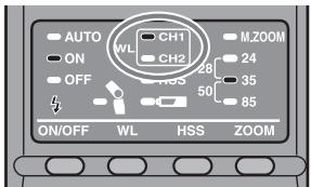 SONY HVL-F36AM - Régler l'appareil sur le flash sans cordon. - 1