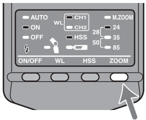 SONY HVL-F36AM - Zoom manuale - 1