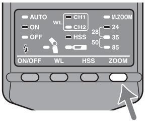 SONY HVL-F36AM - Handmatig zoomen - 1