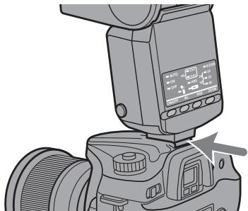 SONY HVL-F36AM - Applicazione del flash alla fotocamera - 1