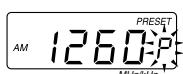 SONY ICF-C713 - Press ENTER/CLOCK. - 1