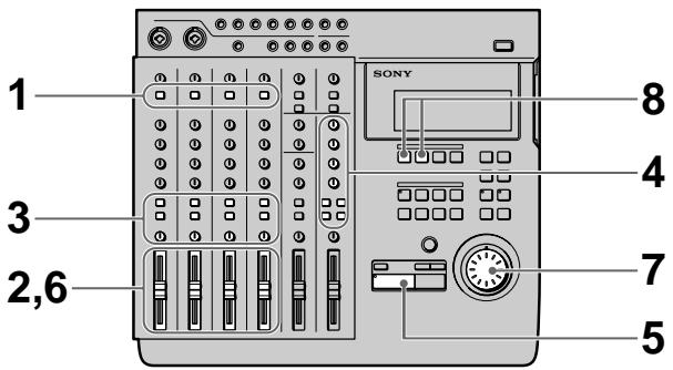 1 2,6 3 4 5 6 7 8 SONY