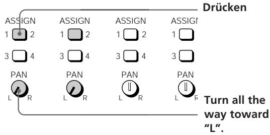 SONY MDM-X4 - Vorbereitung der Aufnahme - 3