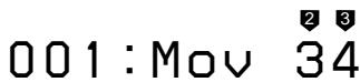 SONY MDM-X4 - Turn the jog dial to display the setting you desire. This determines which tracks the part will be moved to. - 1