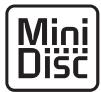 SONY MDM-X4 - Les minidisques de format MD portent le logo suivant: - 1
