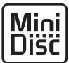 SONY MDM-X4 - Mini Disc format discs bear the following logo: - 1