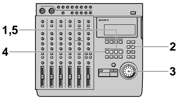 1,5 4 SONY 2 3
