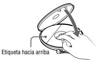 SONY ATRAC3PLUS - Coloque el CD en la bandeja y ciderre la tapa. - 1
