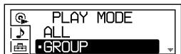 SONY ATRAC3PLUS - Changement des options de lecture (PLAY MODE) - 5