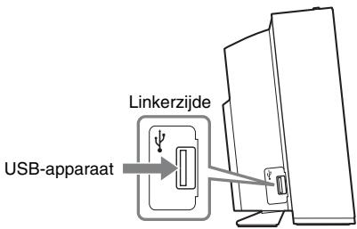 SONY BDV-F700 - Sluit het USB-apparaat aan op een ⚙ (USB)-poort van het toestel. - 2
