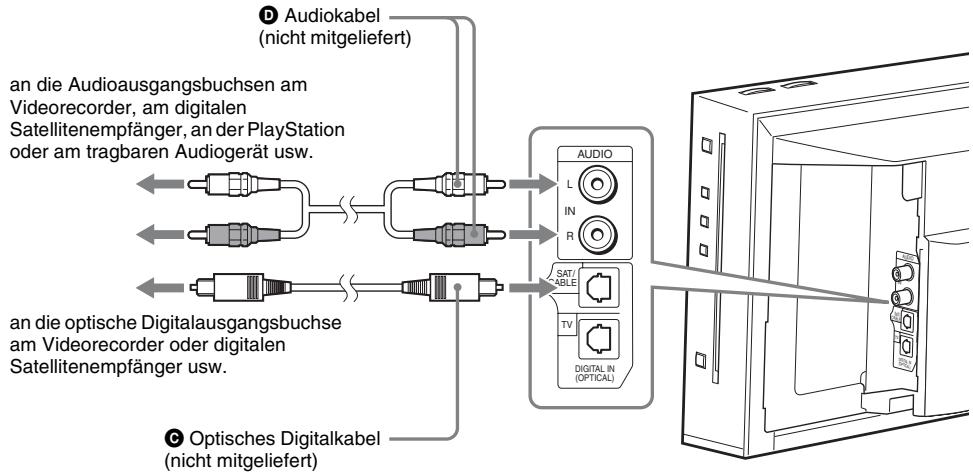SONY BDV-F700 - Anschließen anderer Geräte - 2