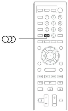 SONY BDV-F700 - Het audioformaat, meertalige muziekstukken of het kanaal selecteren - 1