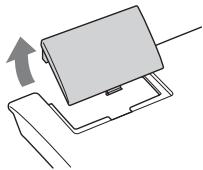 SONY BDV-F700 - Het luik van het beschermpaneel openen - 2