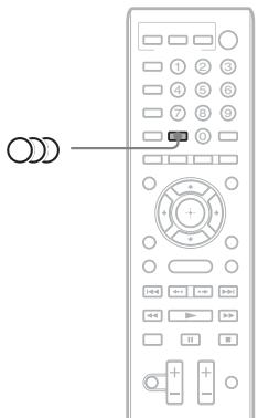 SONY BDV-F700 - Selección del formato de audio, las pistas multilingües o el canal - 1