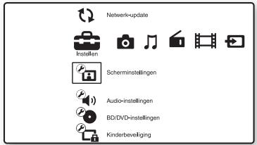 SONY BDV-F700 - Druk op  om [Instellen] te selecteren. - 1