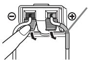 SONY BDV-F700 - So montieren Sie die Lautsprecher an der Wand (beim BDV-F700/BDV-F500) - 1