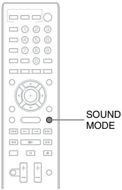 SONY BDV-F700 - Het effect selecteren dat bij de bron past - 1