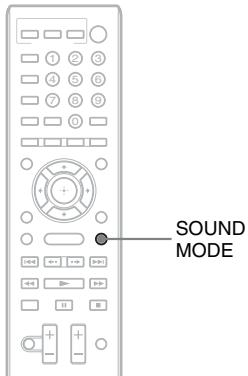 SONY BDV-F700 - Auswählen eines passenden Effekts für die Tonquelle - 1