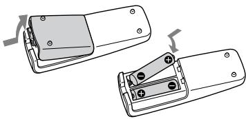 SONY CMT-HX35R - Para utilizar el mando a distancia - 1