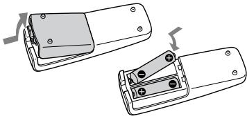 SONY CMT-HX35R - Pour utiliser la télécommande - 1