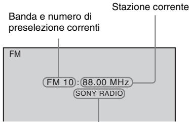 SONY DAV-DZ730 - Preselezione delle stazioni radio - 1