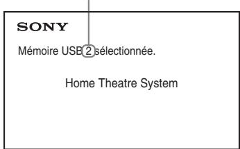 SONY DAV-DZ730 - Appuyez sur MEM SEL. - 1