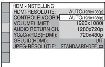 SONY DAV-DZ730 - Het type videosignaal dat wordtuitgevoerd via de HDMI OUT-aansluiting selecteren - 6