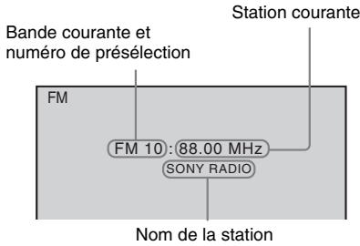 SONY DAV-DZ730 - Présélection des stations de radio - 1