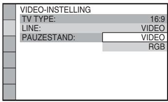 SONY DAV-TZ230 - Druk op ↑/↓ om de uitvoermethode voor videosignalen te selecteren en druk daarna op ⊕. - 1