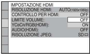 SONY DAV-TZ230 - Premere ↑/↓ per selezionare il metodo di uscita dei segnali video, quindi premere ⊕. - 2