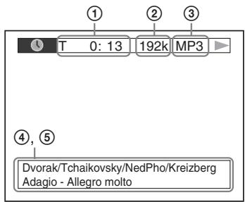 SONY DAV-TZ230 - Anzeigen von Wiedergabeinformationen - 1