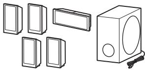 SONY DAV-TZ230 - Confezioni dei diffusori - 1