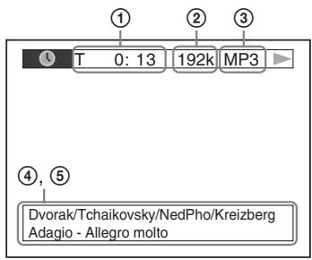 SONY DAV-TZ230 - Informazioni sullo schermo del televisore - 1