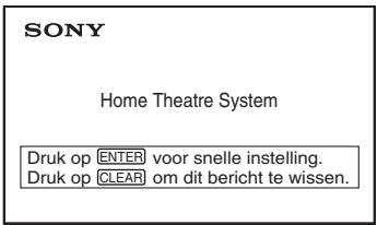 SONY DAV-TZ230 - De snelle instelling uitvoeren - 2