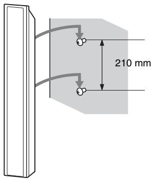 SONY DAV-TZ230 - Diepte van vastgemaakte schroef - 4