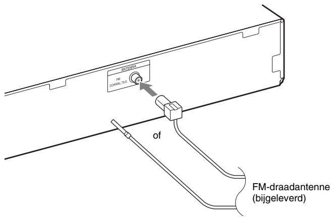 SONY DAV-TZ230 - De antenne aansluiten - 1
