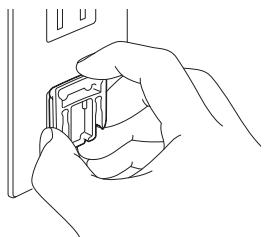 SONY DPF-A72N - Débranchement de l'adaptateur secteur de la prise murale - 1