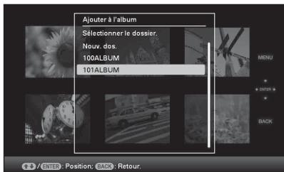 SONY DPF-A72N - À propos de la recherche dans la liste des images (DPF-D72N uniquement) - 2