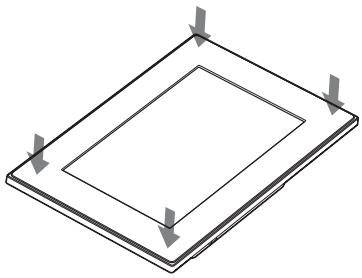 SONY DPF-A72N - Pour changer un panneau (DPF-E72N uniquement) - 3