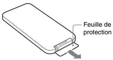 SONY DPF-A72N - Préparation de la télécommande - 1