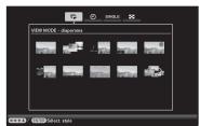 SONY DPP-F700 - Modification de l'affichage - 2