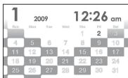 SONY DPP-F700 - Affichage d'horloge et de calendrier - 14