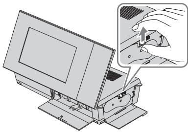 SONY DPP-F700 - Remplacement du ruban encreur - 1
