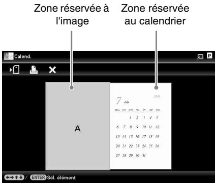 SONY DPP-F700 - Réalisation un calendrier - 1
