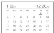 SONY DPP-F700 - Affichage d'horloge et de calendrier - 13