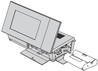 SONY DPP-F700 - Mise en place du ruban encreur - 1