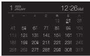 SONY DPP-F700 - Affichage d'horloge et de calendrier - 15
